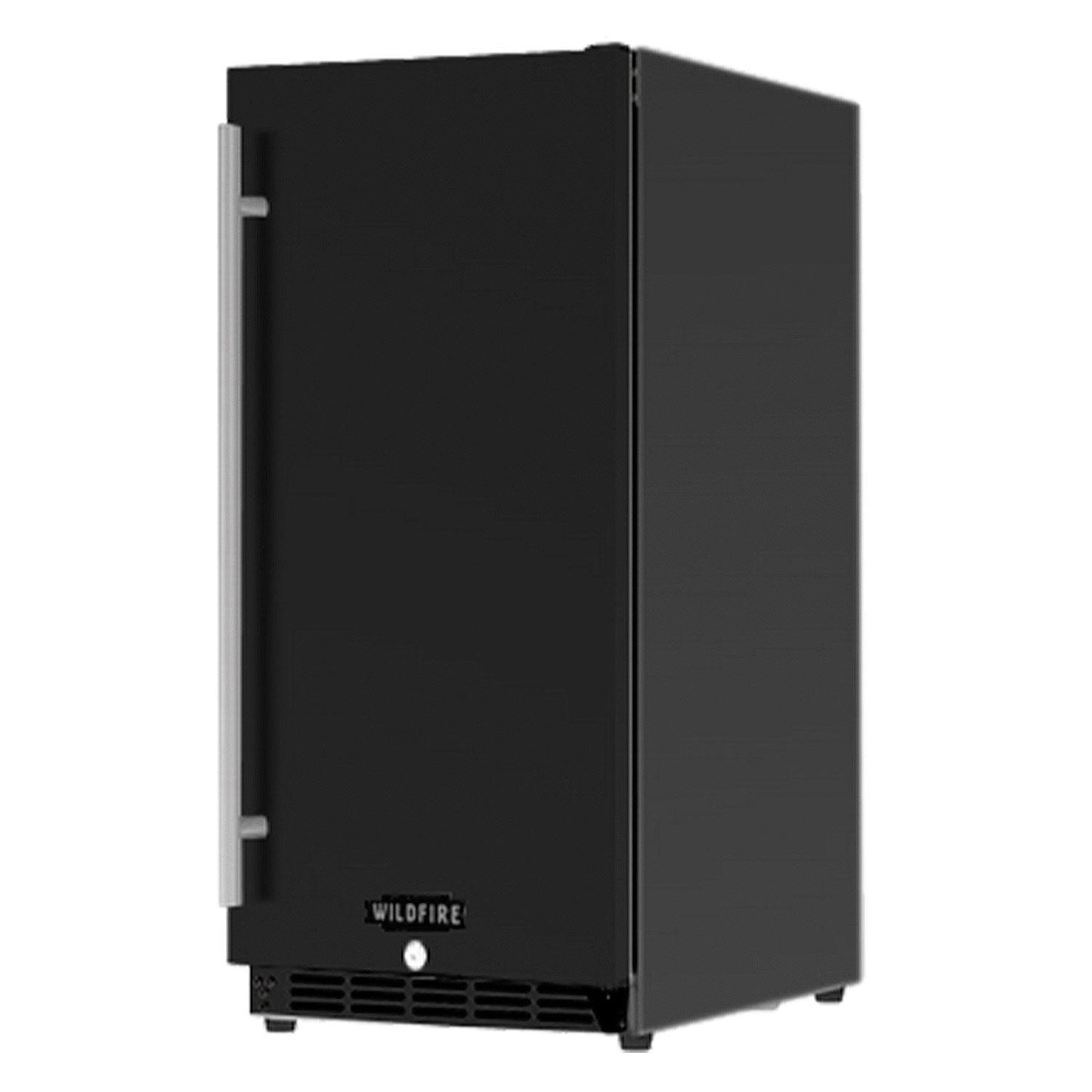 Wildfire Black Stainless Steel Sleeve for 15" Outdoor Refrigerator
