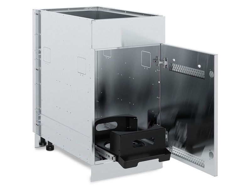 Broil King® Stainless Steel Tank/Side Burner Cabinet