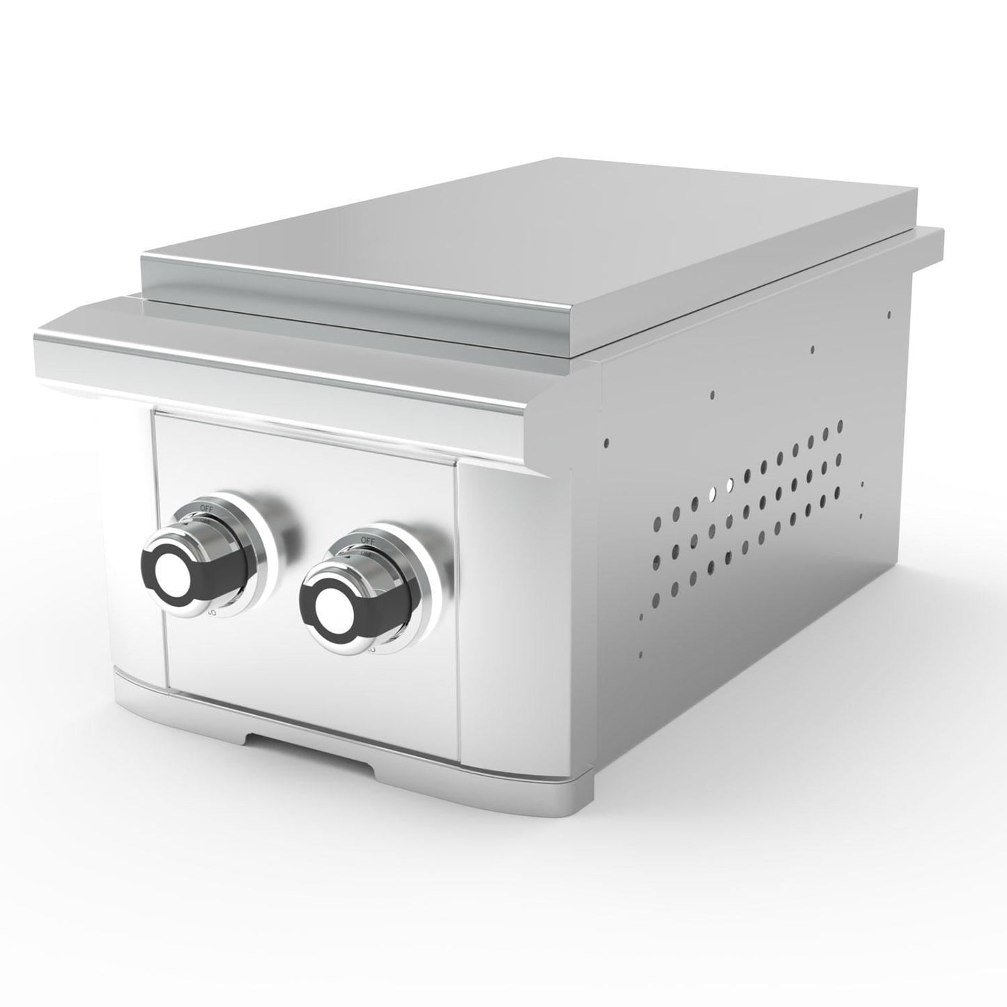 Wildfire Ranch PRO 14" Stainless Steel Gas Double Side Burner