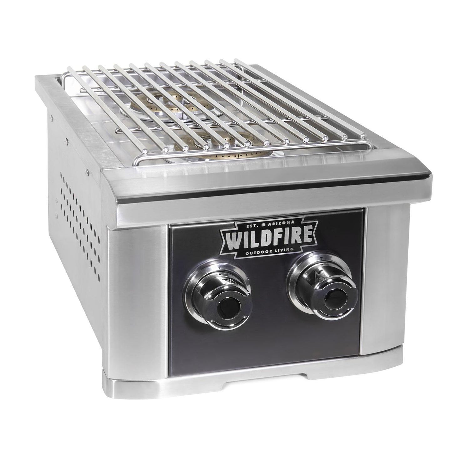 Wildfire Ranch PRO 14" Stainless Steel Gas Double Side Burner