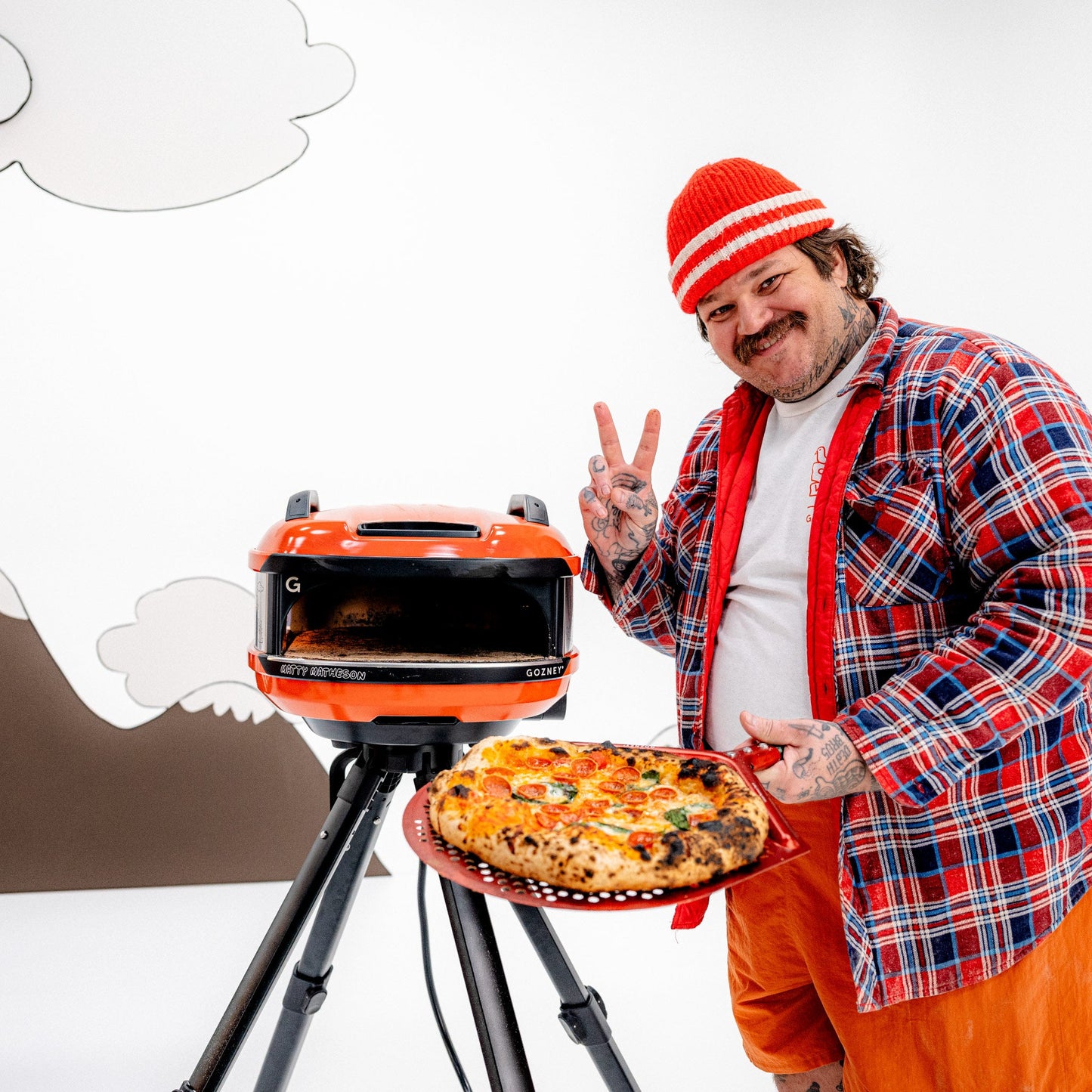 GOZNEY° NEW Matty Matheson Limited Edition Tread — Propane Pizza Oven