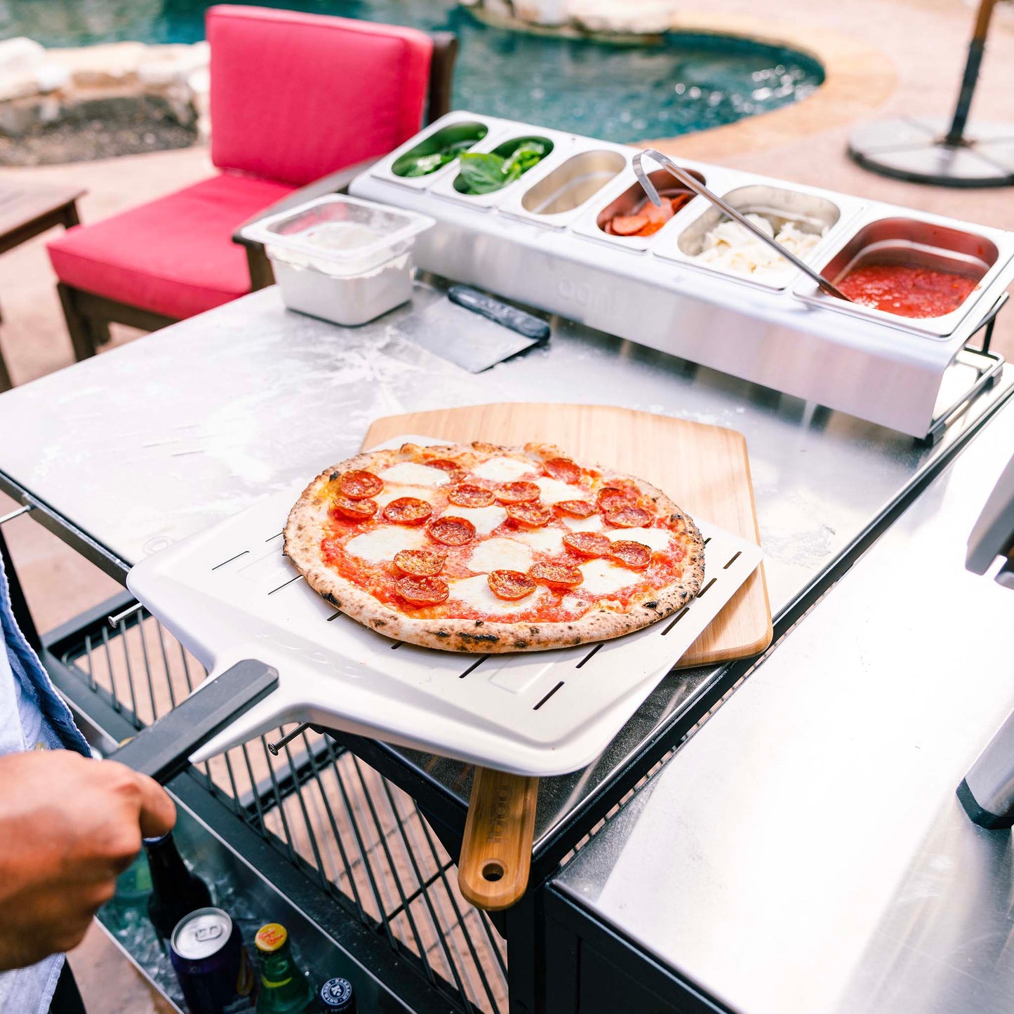 Ooni™ 12" Perforated Pizza Peel (UU-P06401)