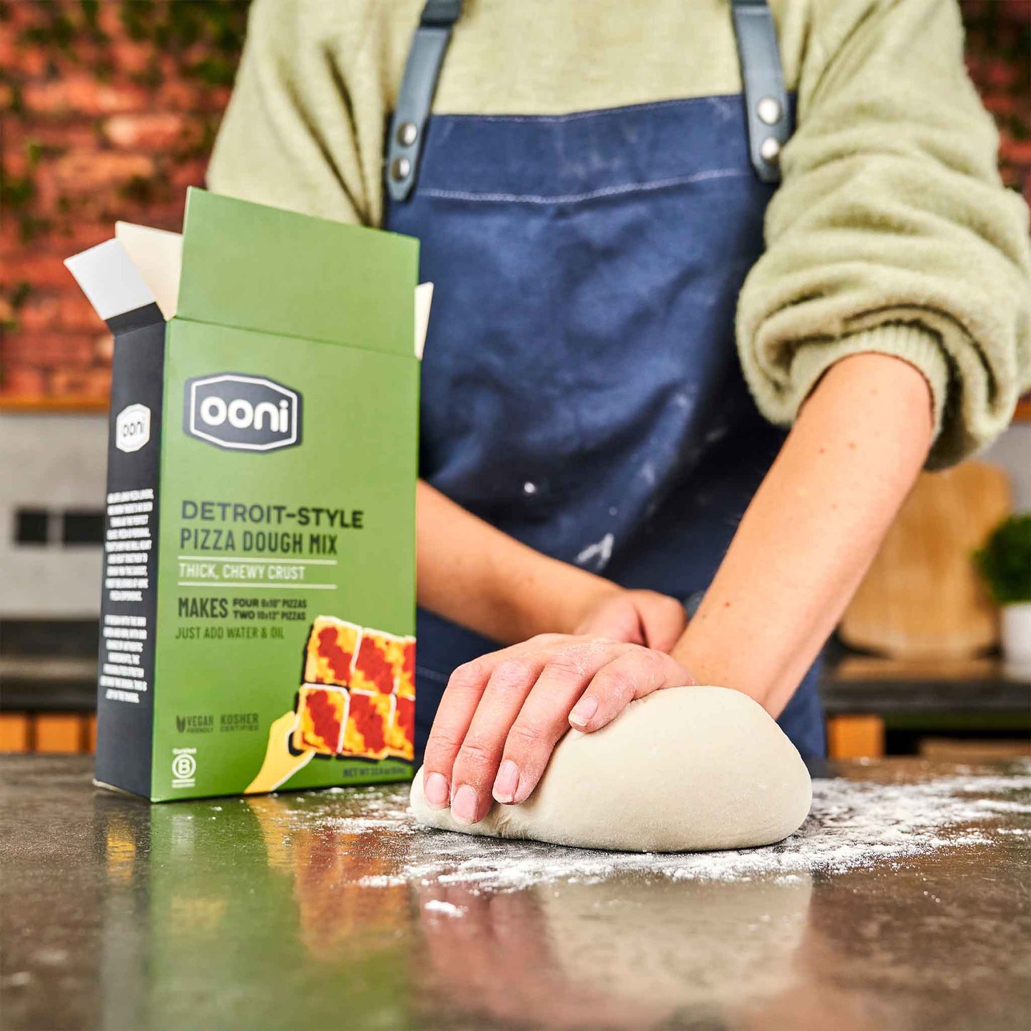 Ooni™ Detroit-Style Dough Mix — 22.8oz Box (UU-F0008C)