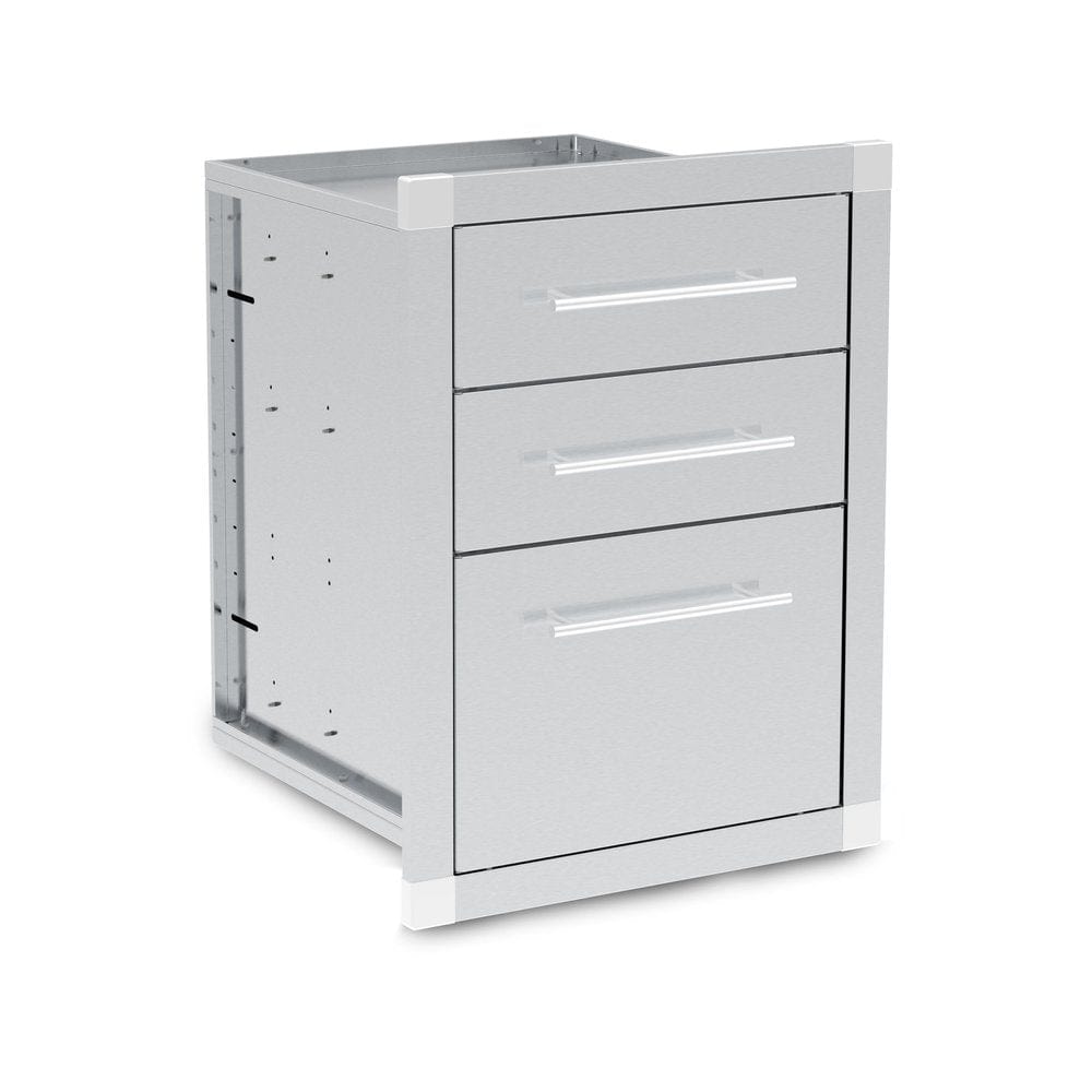 Broil King® Enclosed Stainless Steel 3-Drawer Assembly