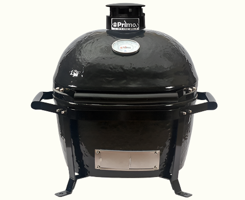 Primo® Oval Junior 200 Charcoal Kamado Grill (PGCJRH) — Main Image with transparent background