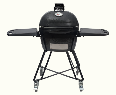 Primo® Oval Junior 200 All-In-One Charcoal Grill (PGCJRC) — Main Image with transparent background