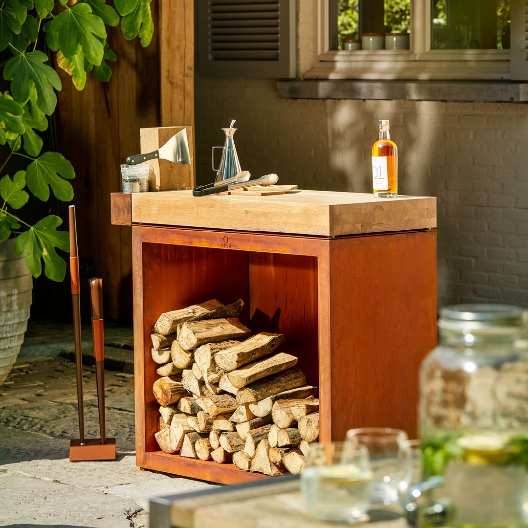 OFYR® Butcher Block Storage 90 - 4 Color Options