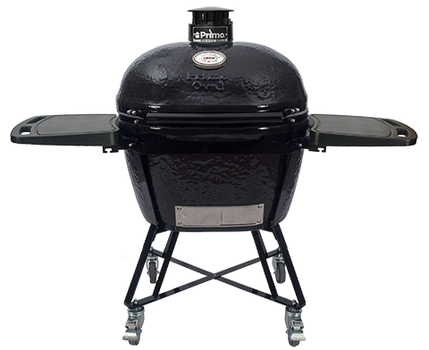 Primo® Oval XL 400 All-In-One Charcoal Grill (PGCXLC) — Main Image with transparent background