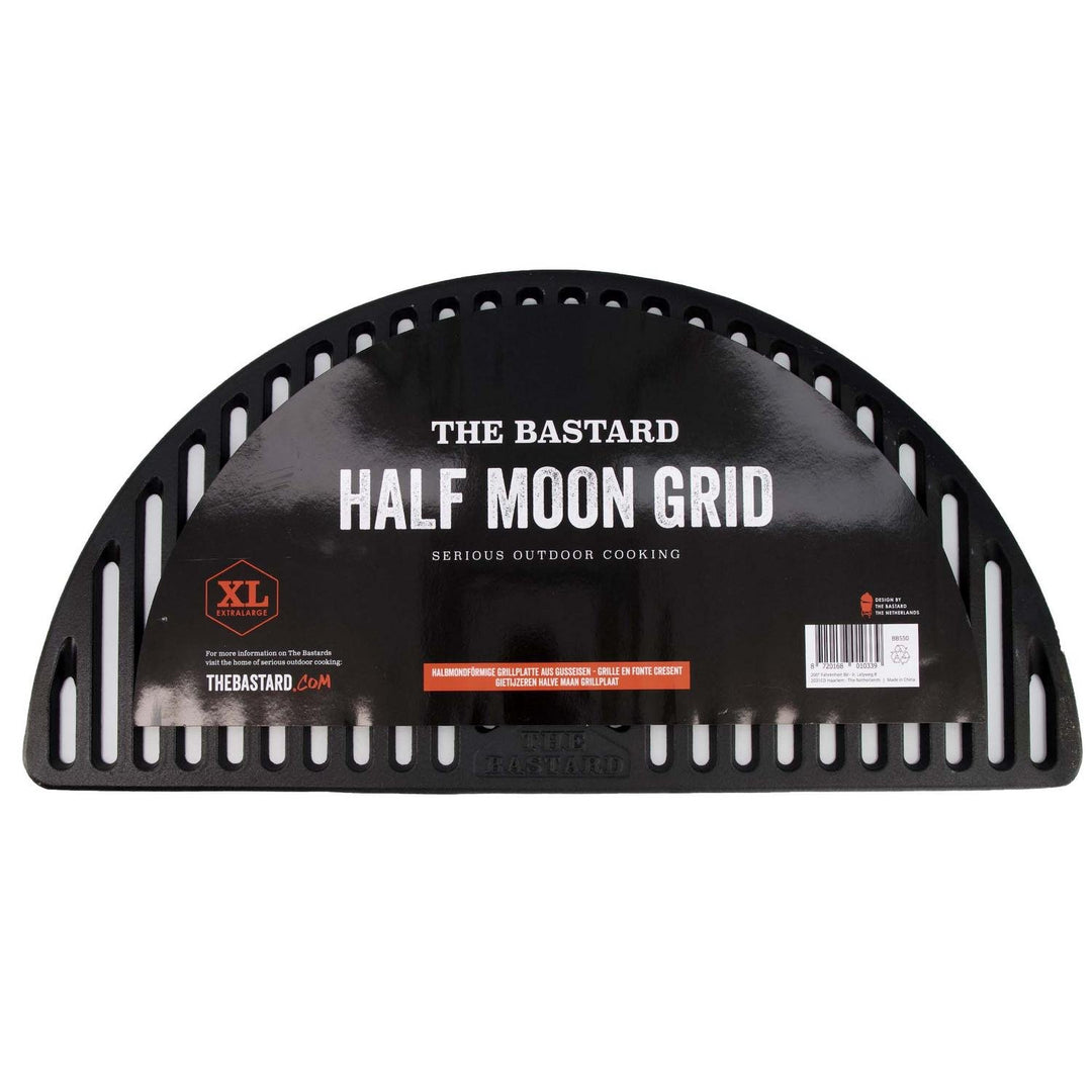 The Bastard Cast Iron Half Moon Grill [3 Size Options]