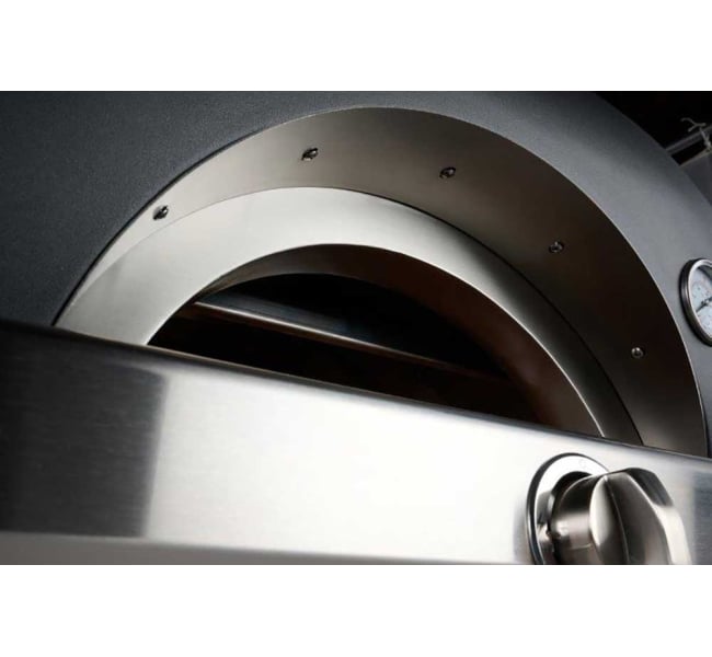 Coyote Hybrid Pizza Oven front opening detail