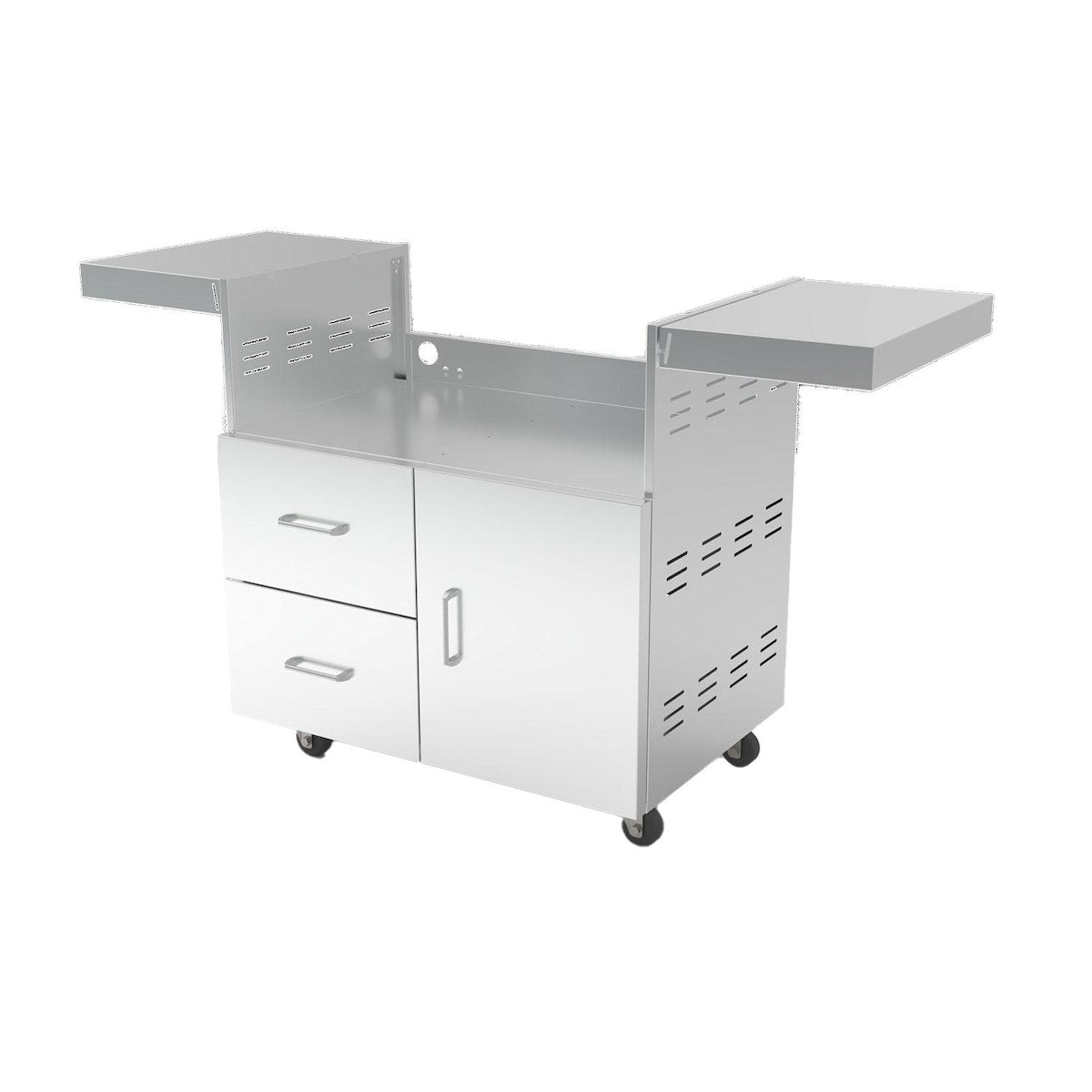 Wildfire 42" Freestanding Pre-Assembled Grill Cart [2 Color Options]