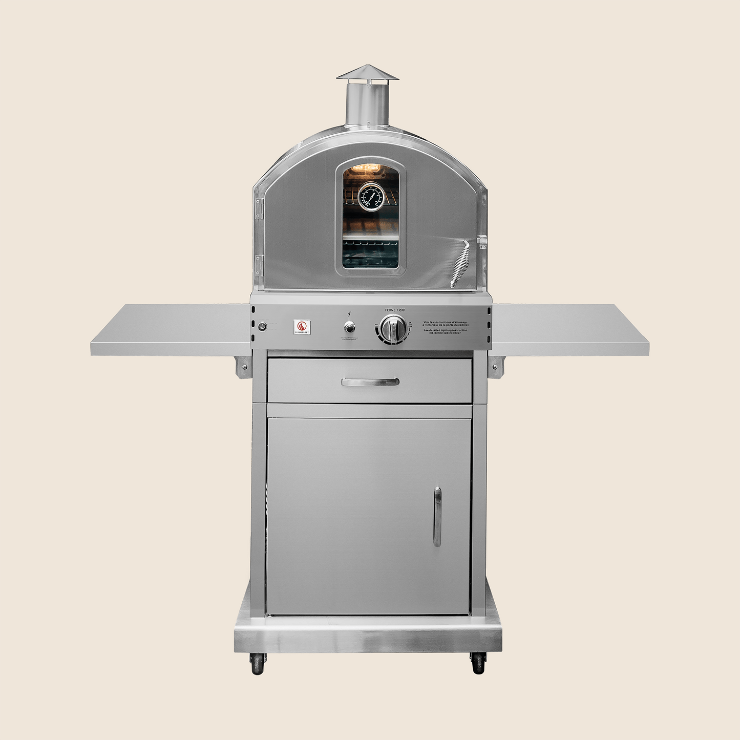 SUMMERSET™ Outdoor Freestanding Gas Pizza Oven [NG or LP]