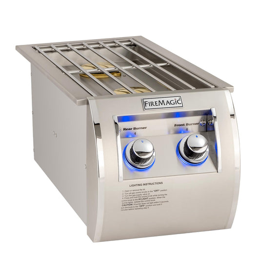Fire Magic® Echelon Diamond Natural Gas Double Side Burner [CLOSEOUT SALE]