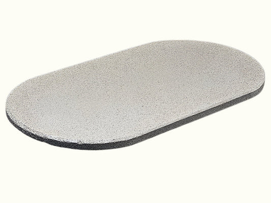 Primo® Natural Finished 23x16 Oval Fredstone Baking Stone for XL 400 (PG00351) — Main Image with transparent background