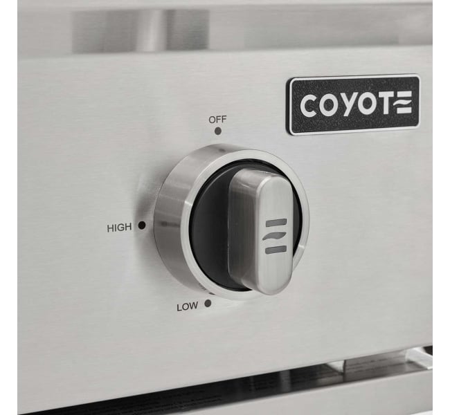 Coyote C-Series control knob detail