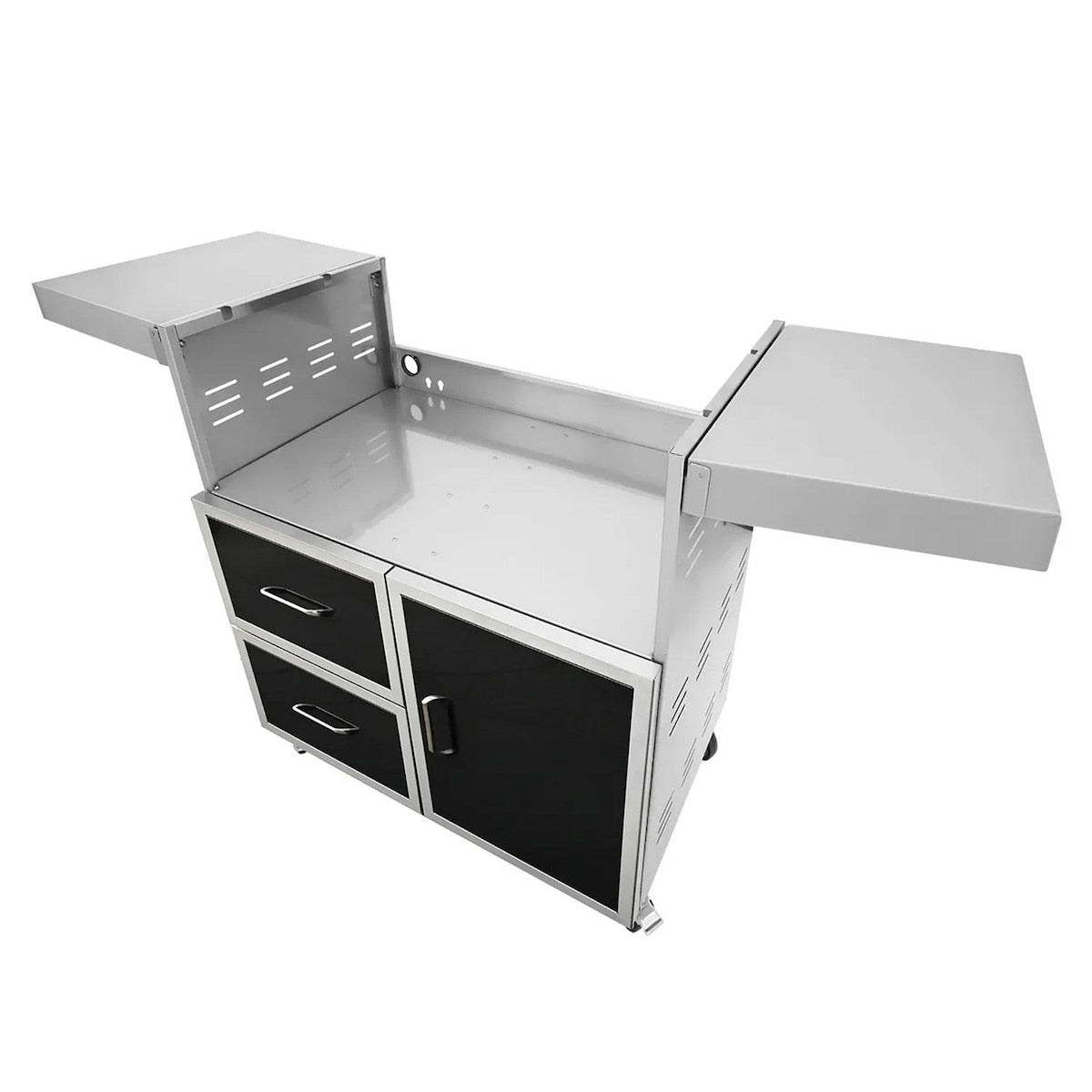Wildfire 42" Freestanding Pre-Assembled Grill Cart [2 Color Options]