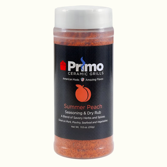 Primo® Peach Summer Seasoning by John Henry (11 oz Bottle) (PG00502) — Main Image with transparent background
