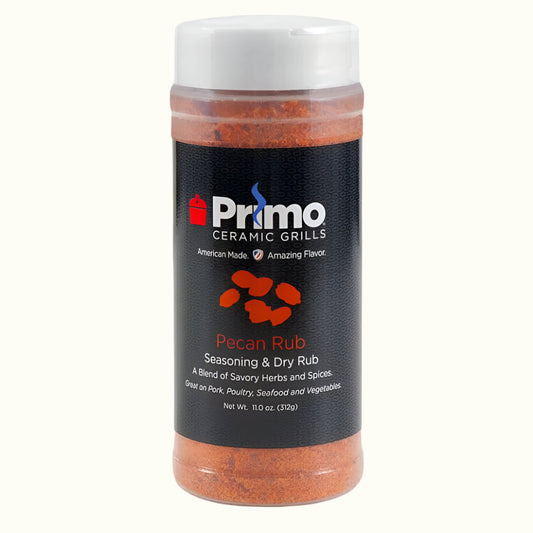 Primo® Pecan Rub Seasoning by John Henry (11 oz Bottle) (PG00503) — Main Image with transparent background