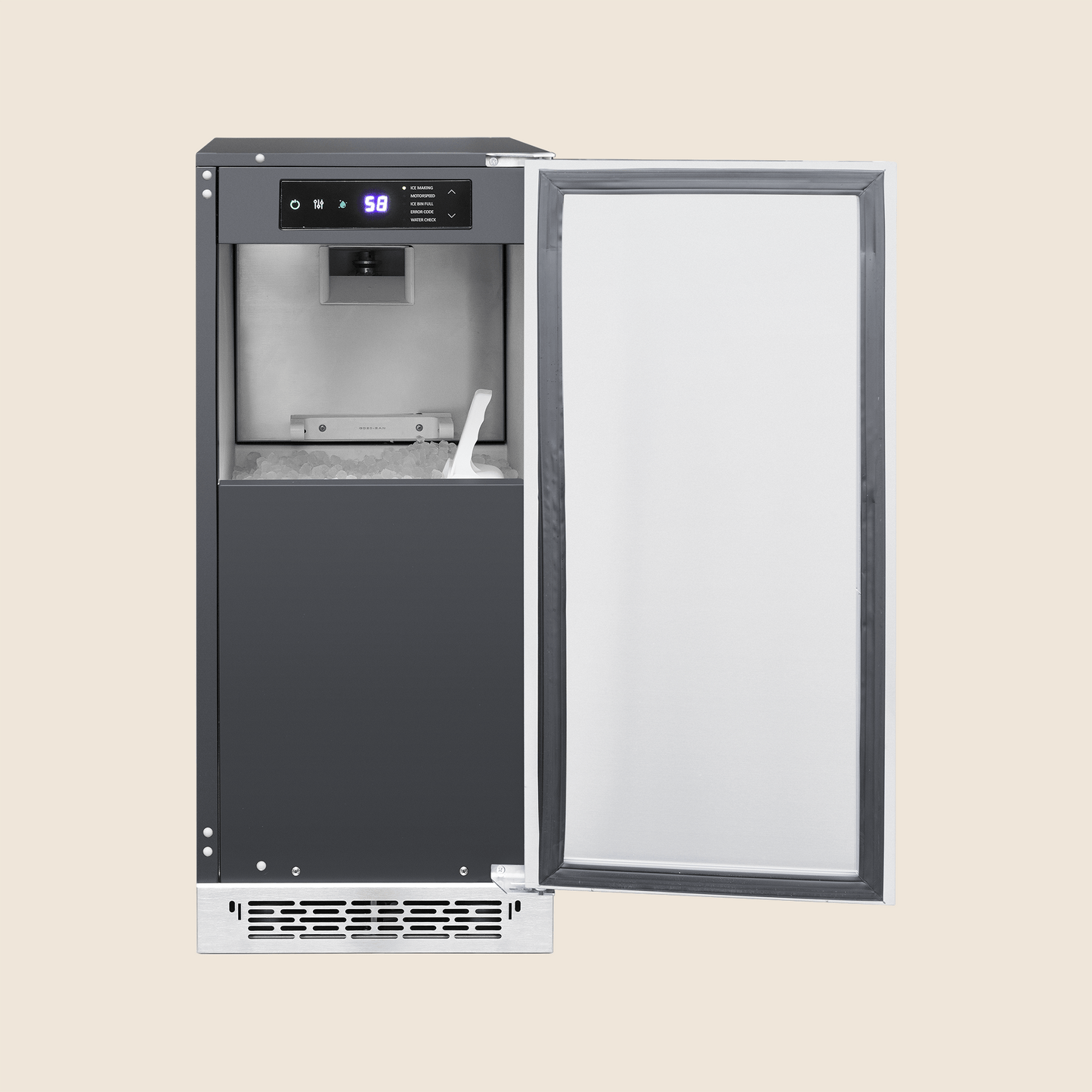SUMMERSET™ 15″ 55 Lb. Outdoor Nugget Ice Maker