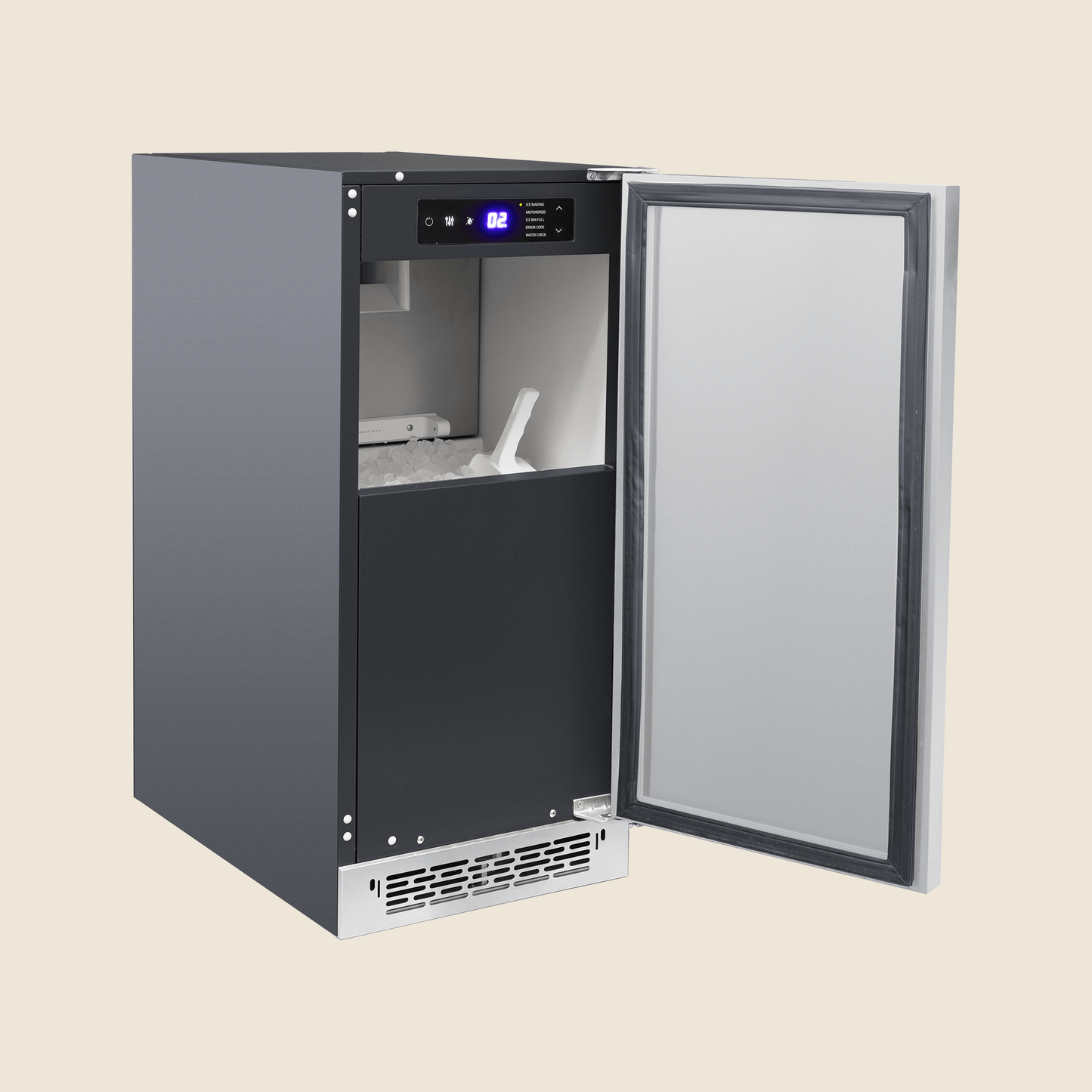 SUMMERSET™ 15″ 55 Lb. Outdoor Nugget Ice Maker