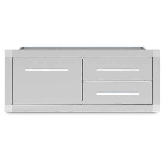 Broil King® Enclosed Stainless Steel 2-Drawer - 1-Drawer Assembly