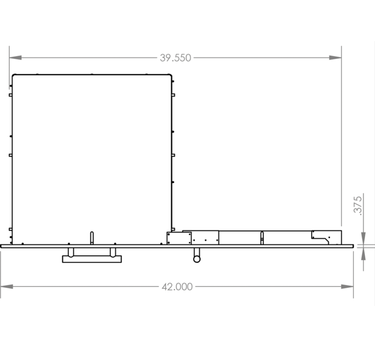 SUMMERSET™ 42″ 2-Drawer and Access Door Combo with Hidden Hinge