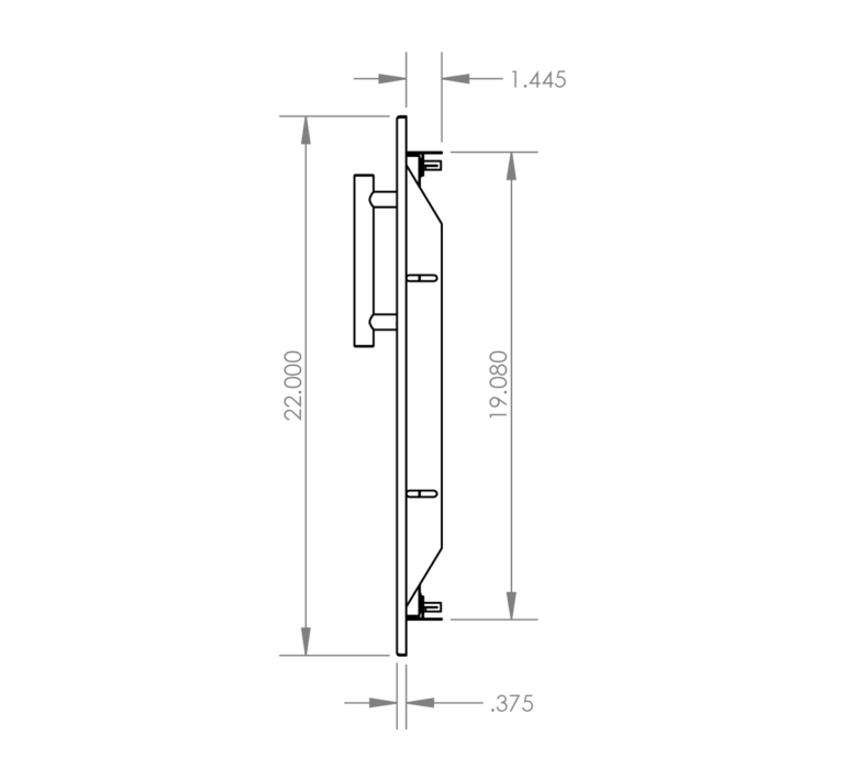 SUMMERSET™ 26" Double Access Door with Hidden Hinge