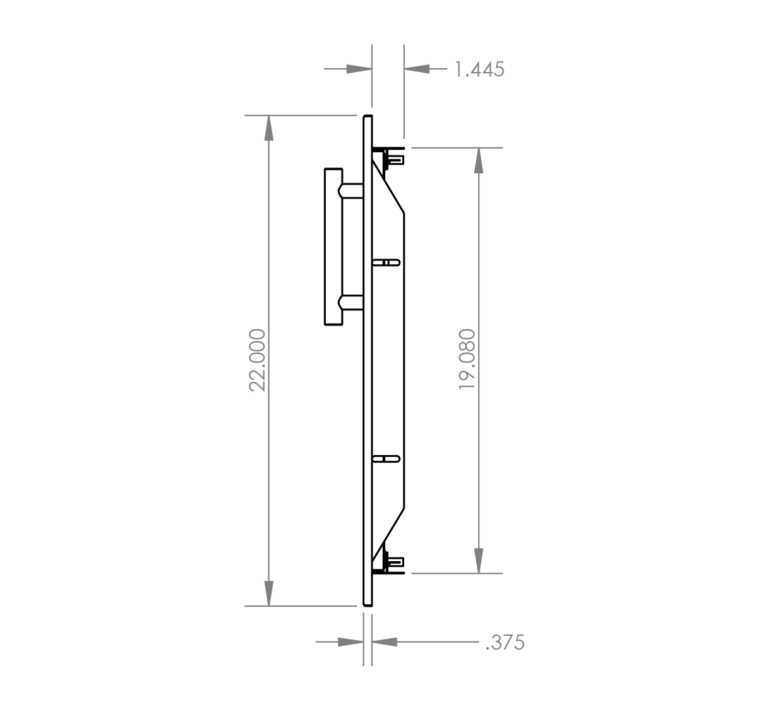SUMMERSET™ 30" Double Access Door with Hidden Hinge