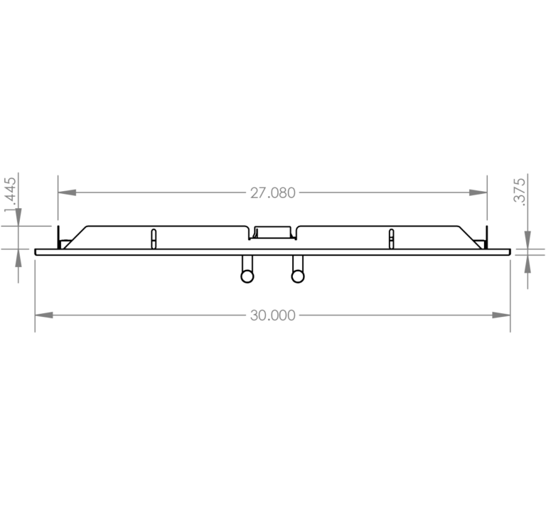 SUMMERSET™ 30" Double Access Door with Hidden Hinge