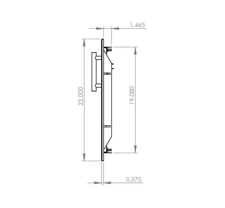 SUMMERSET™ 33" Double Access Door with Hidden Hinge