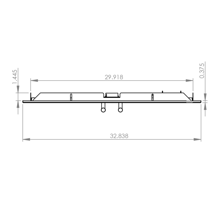 SUMMERSET™ 33" Double Access Door with Hidden Hinge