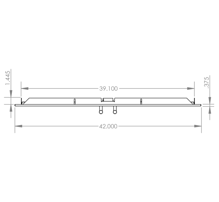 SUMMERSET™ 42" Double Access Door with Hidden Hinge