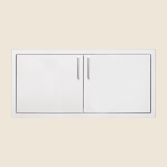 SUMMERSET™ 36" 2-Drawer Dry Storage Pantry & Enclosed Cabinet Combo