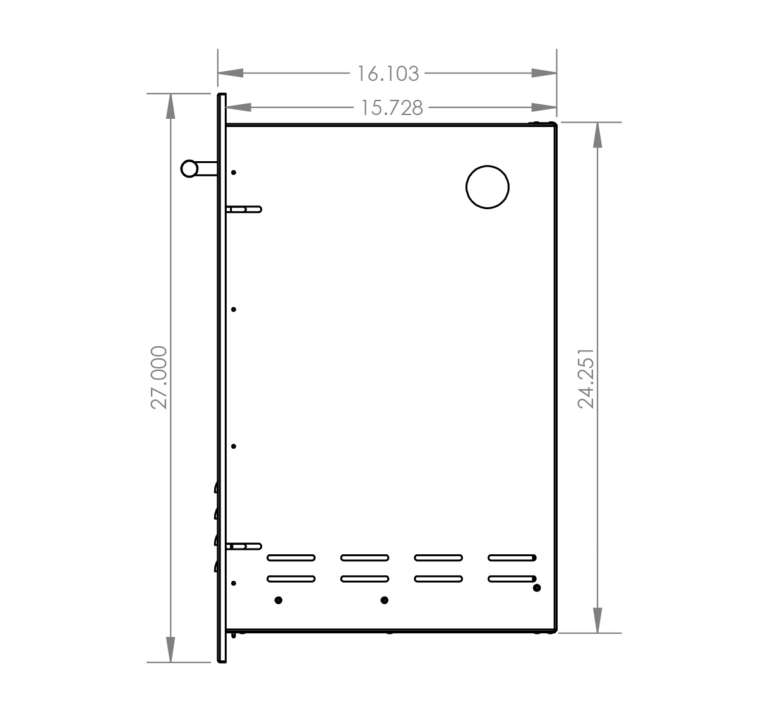SUMMERSET™ 20″ Vented Liquid Propane Tank or Trash Pullout Drawer
