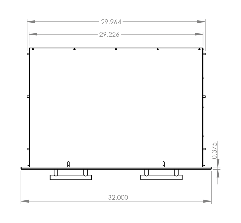 SUMMERSET™ 32″ Double Horizontal Drawer