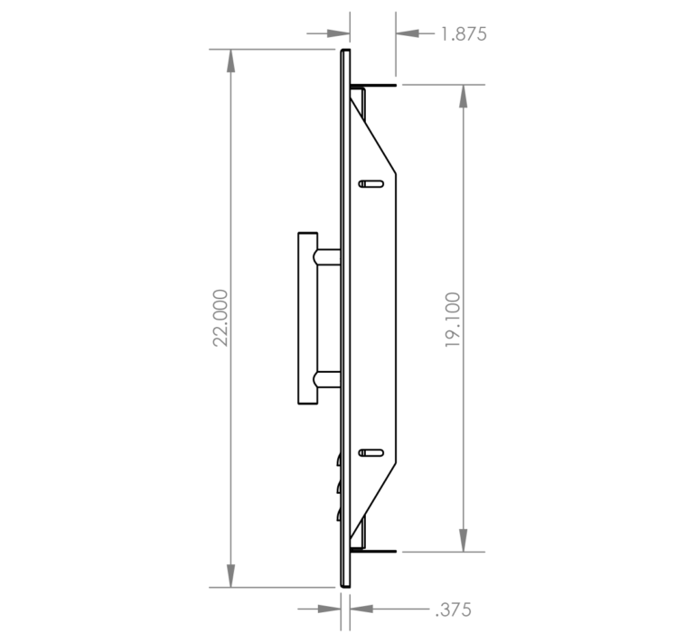 SUMMERSET™ 18″ x 22″ Vented Vertical Access Door [Left or Right Side Opening]