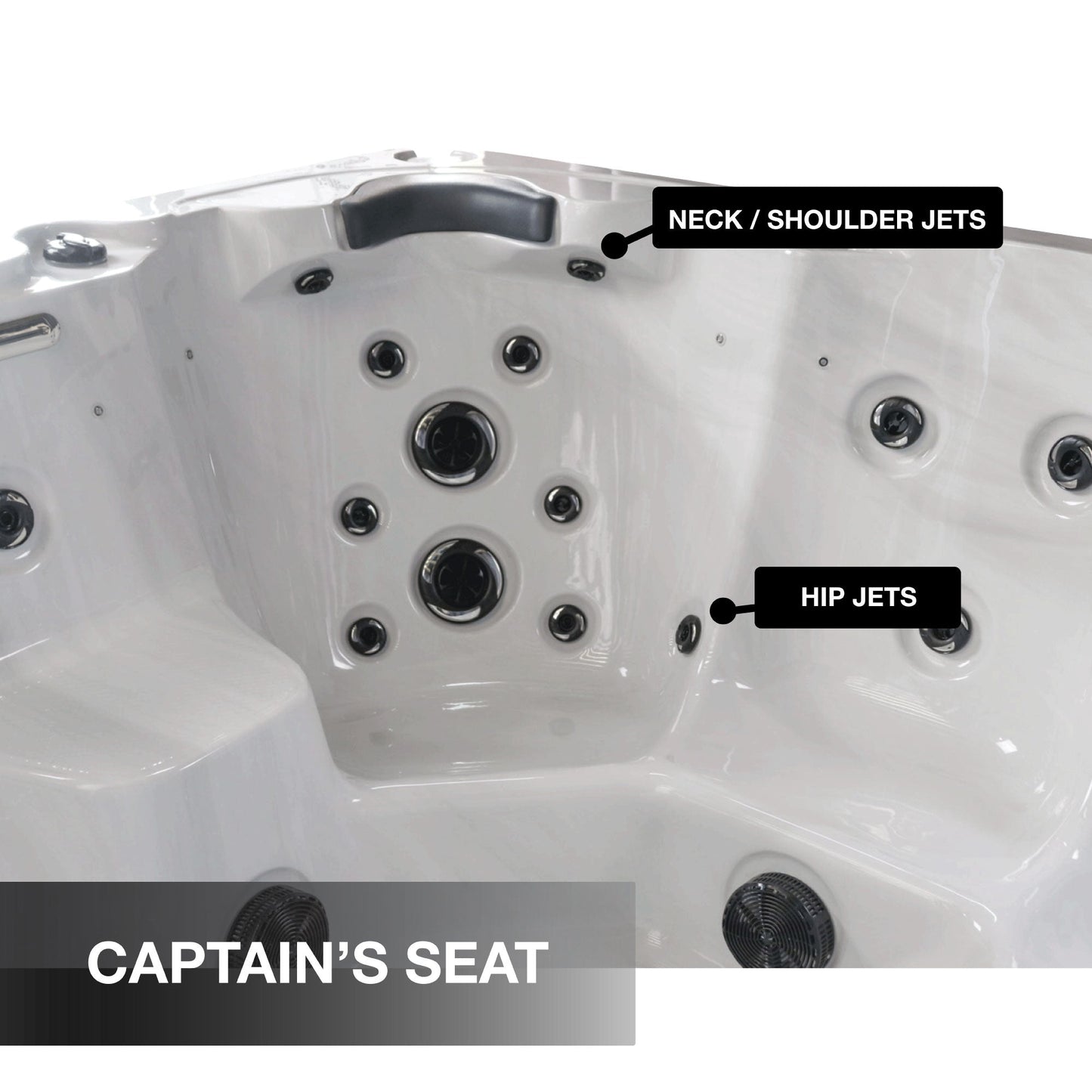 Erie 6-Person 46-Jet Hot Tub [KH-10104]