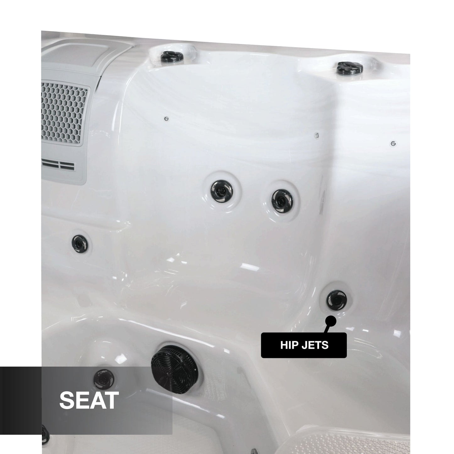 Erie 6-Person 46-Jet Hot Tub [KH-10104]