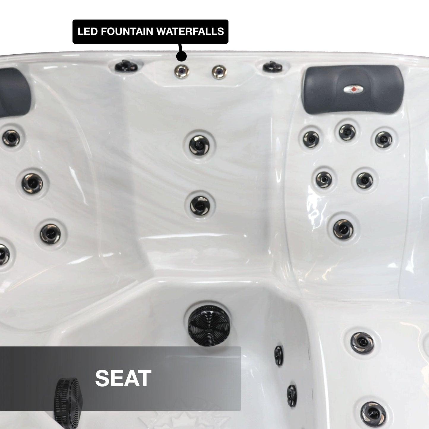 Cambridge 6-Person 34-Jet Hot Tub [KH-10141]