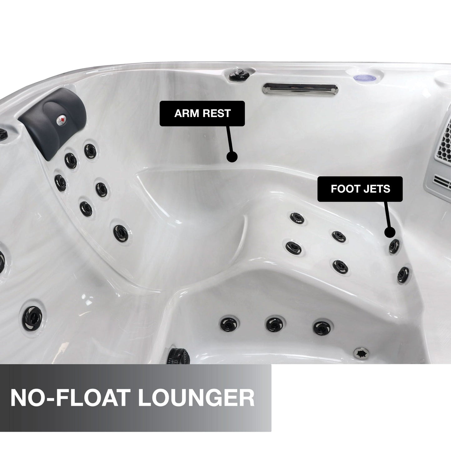 Cambridge 6-Person 34-Jet Hot Tub [KH-10141]