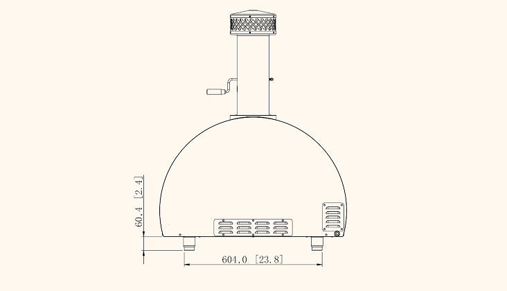 SUMMERSET™ Outdoor Countertop/Built-In Hybrid Pizza Oven [NG or LP]