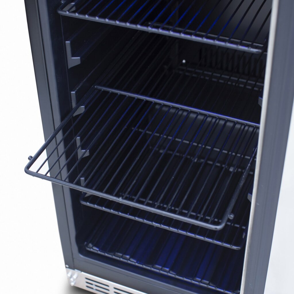 SUMMERSET™ 15″ 3.2 Cu. Ft. Outdoor Refrigerator with Glass Door