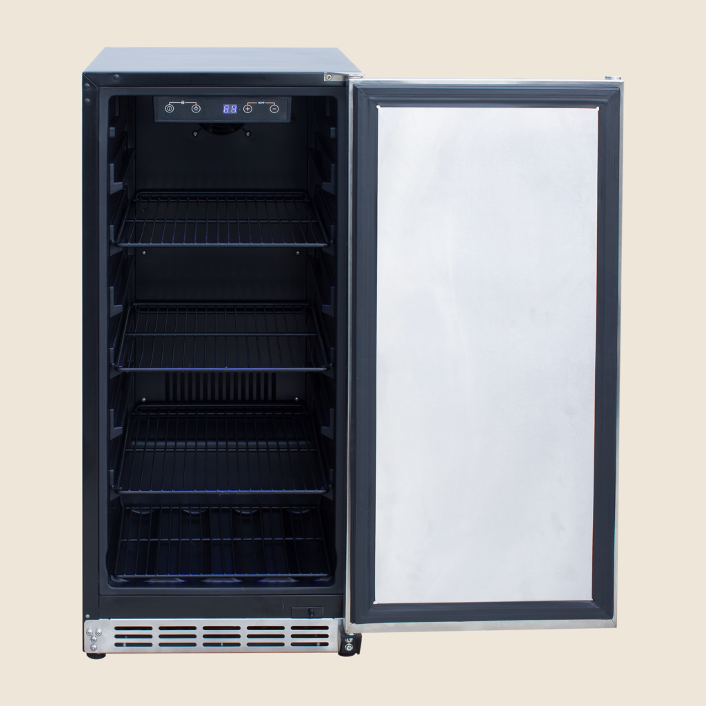 SUMMERSET™ 15″ 3.2 Cu. Ft. Outdoor Refrigerator with Stainless Steel Door & Handle