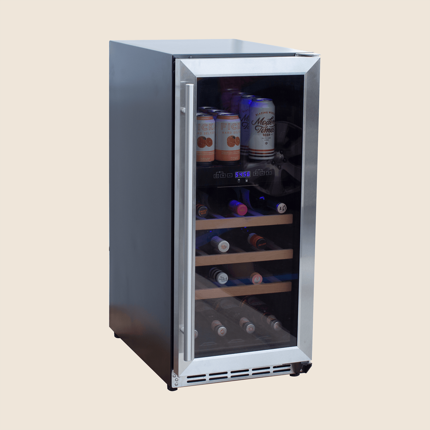 SUMMERSET™ 15″ 3.2 Cu. Ft. Outdoor Dual-Zone Wine Cooler