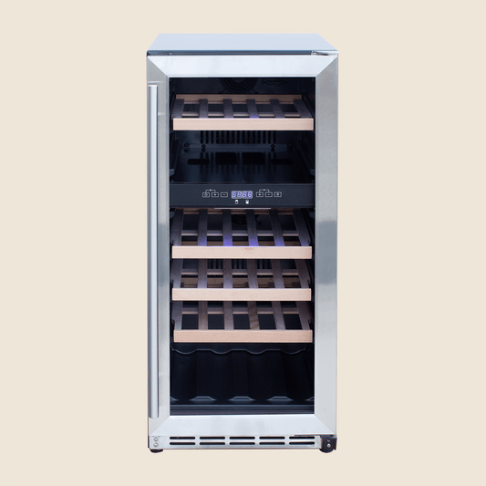 SUMMERSET™ 15″ 3.2 Cu. Ft. Outdoor Dual-Zone Wine Cooler