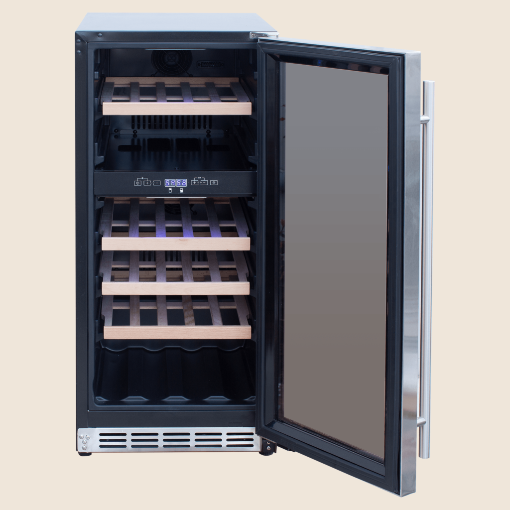 SUMMERSET™ 15″ 3.2 Cu. Ft. Outdoor Dual-Zone Wine Cooler
