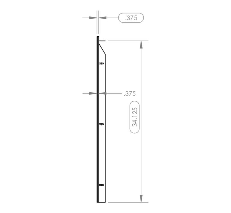 SUMMERSET™ Trim Kit for 15″ Outdoor Refrigerators, Wine Coolers & Ice Makers