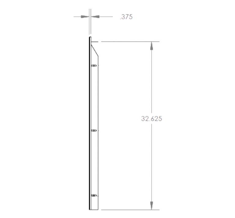 SUMMERSET™ Trim Kit for 24″ Outdoor Refrigerators & Wine Coolers