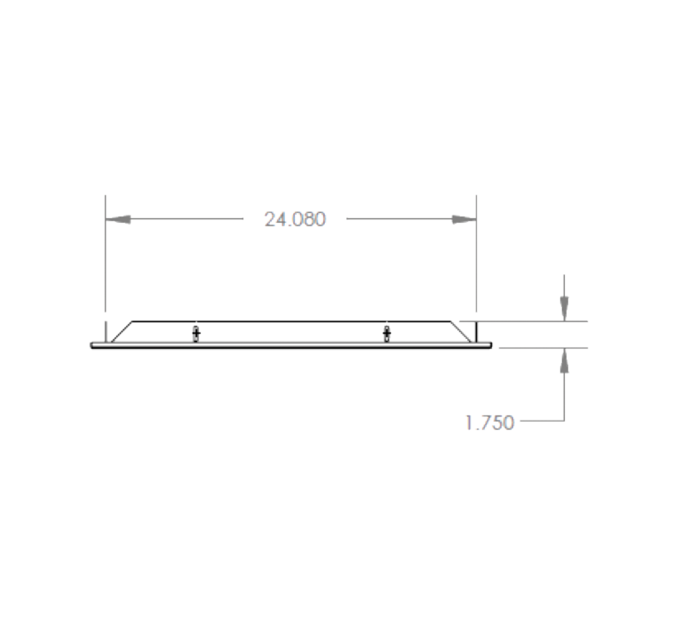 SUMMERSET™ Trim Kit for 24″ Outdoor Refrigerators & Wine Coolers