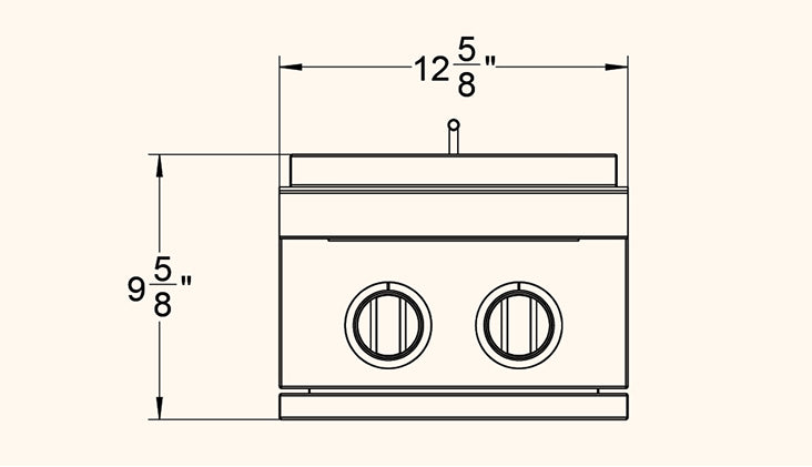 SUMMERSET™ Built-In Double Side Burner [2 Fuel Types]